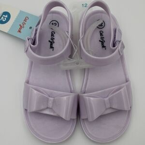 Cat & Jack Toddler Girls Jelly Sandals — Purple, Size 12